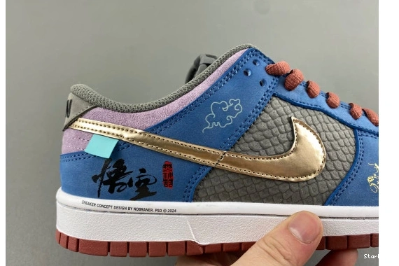 Myth “Black DV2433-109  Dunk Wukong” Low Nike SB   0801